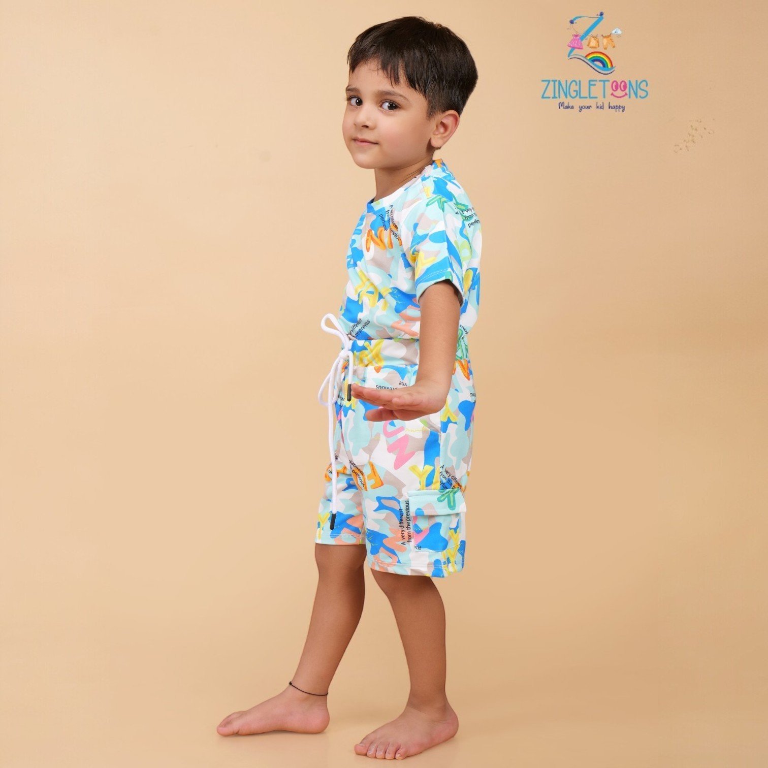 Kids Boy Printed Clothing Sets