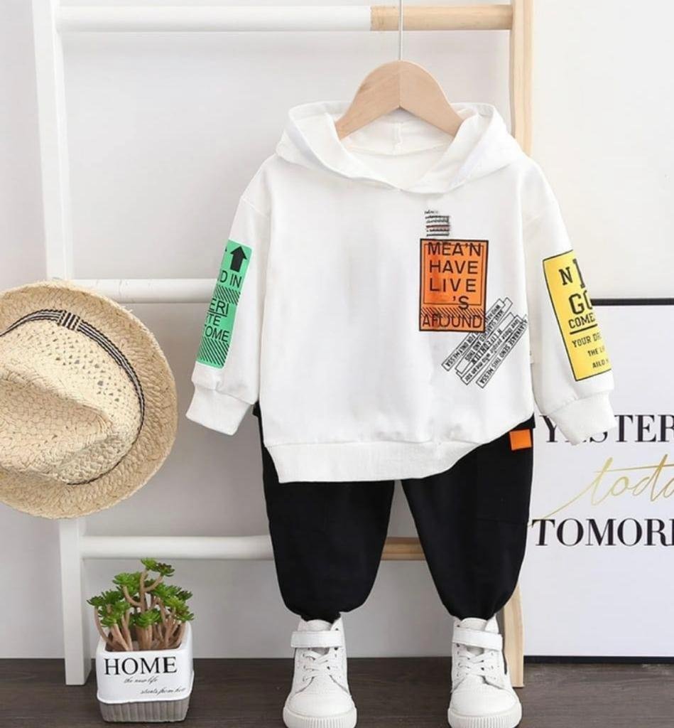 Trendy Kids Cartoon Patch Cord Set ✨🧢