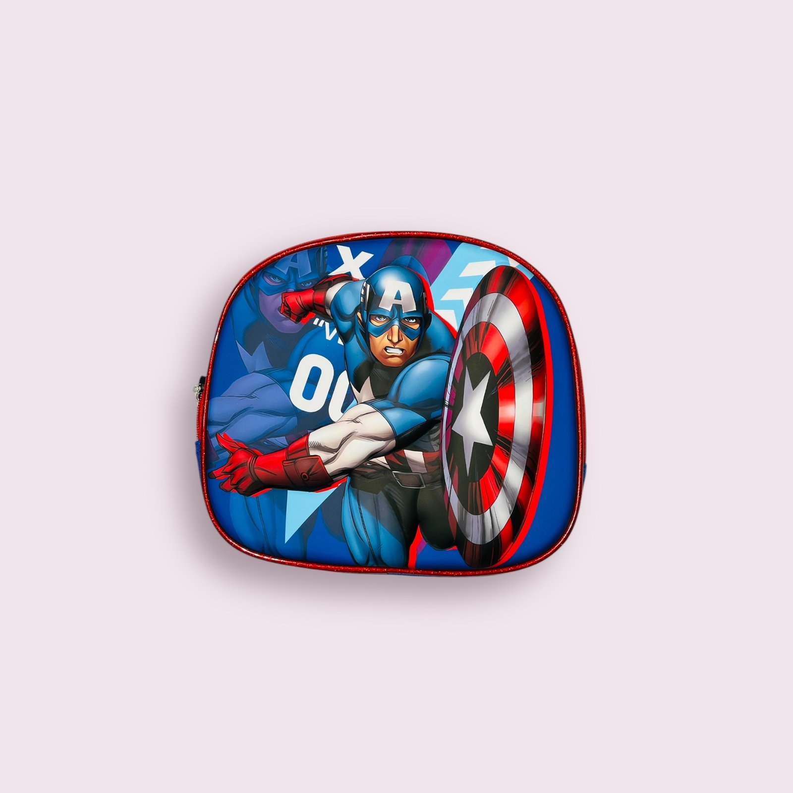 kids lunch bag captain America theme