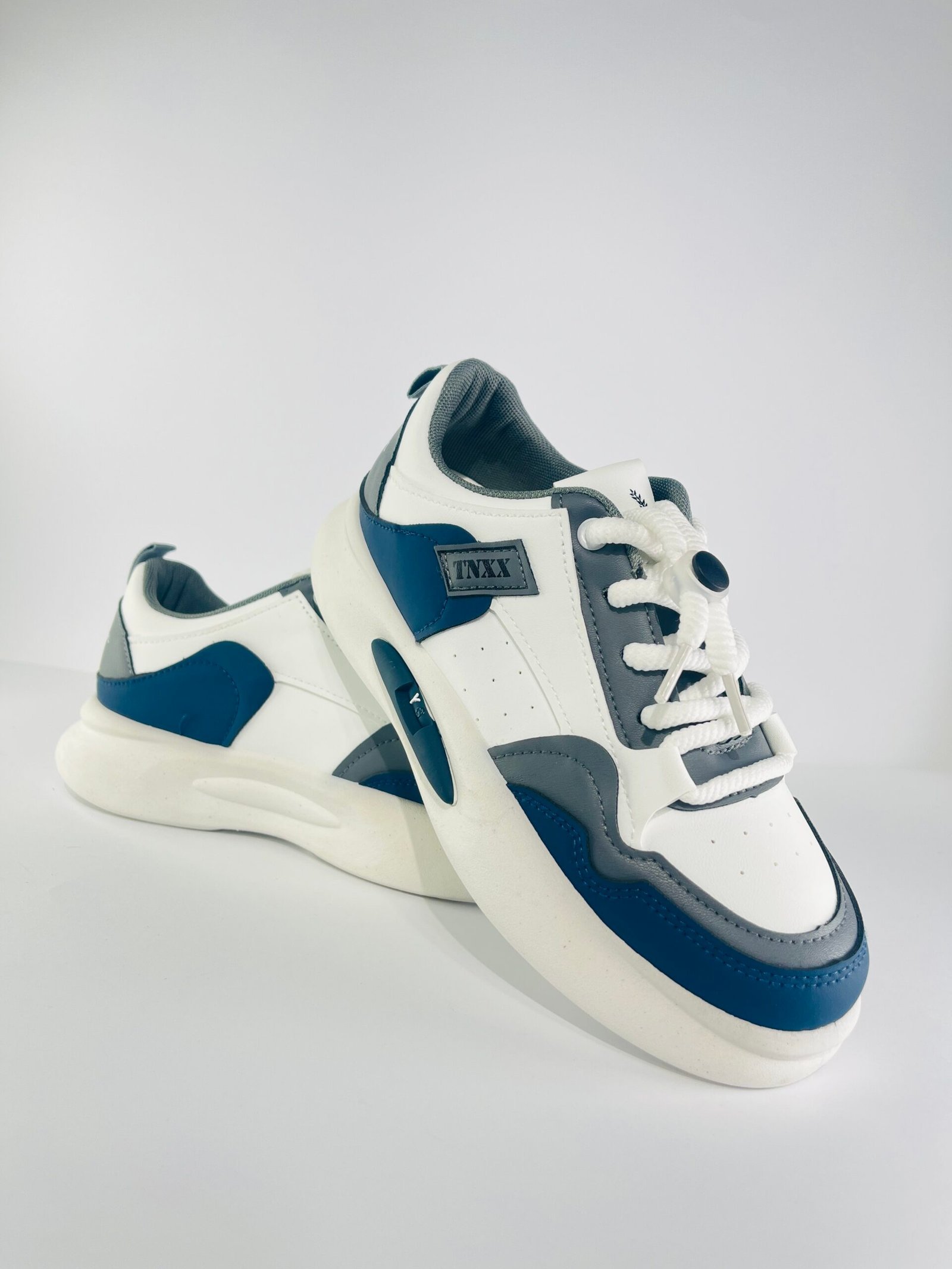 Navy & White Sneakers for Men