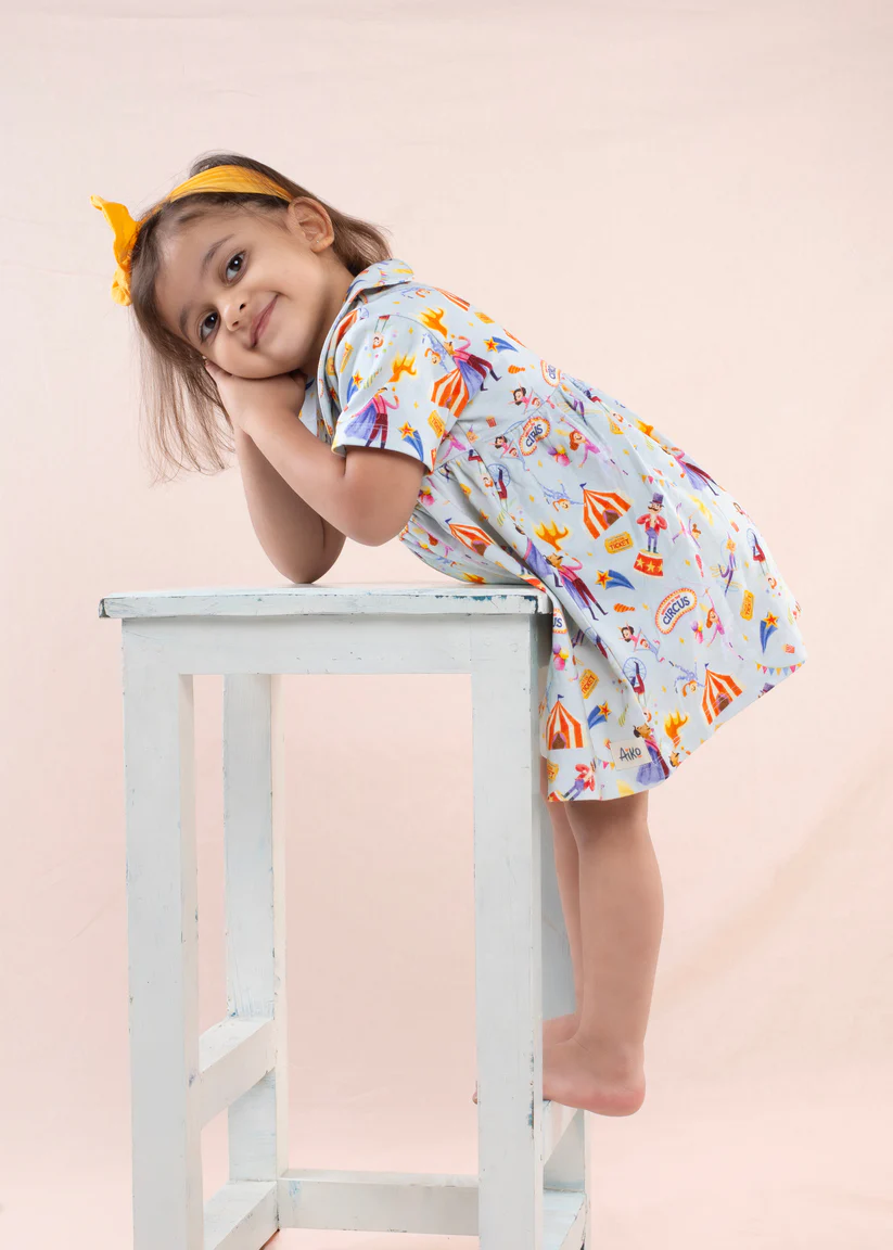 Circus Wonderland Peter Pan Dress