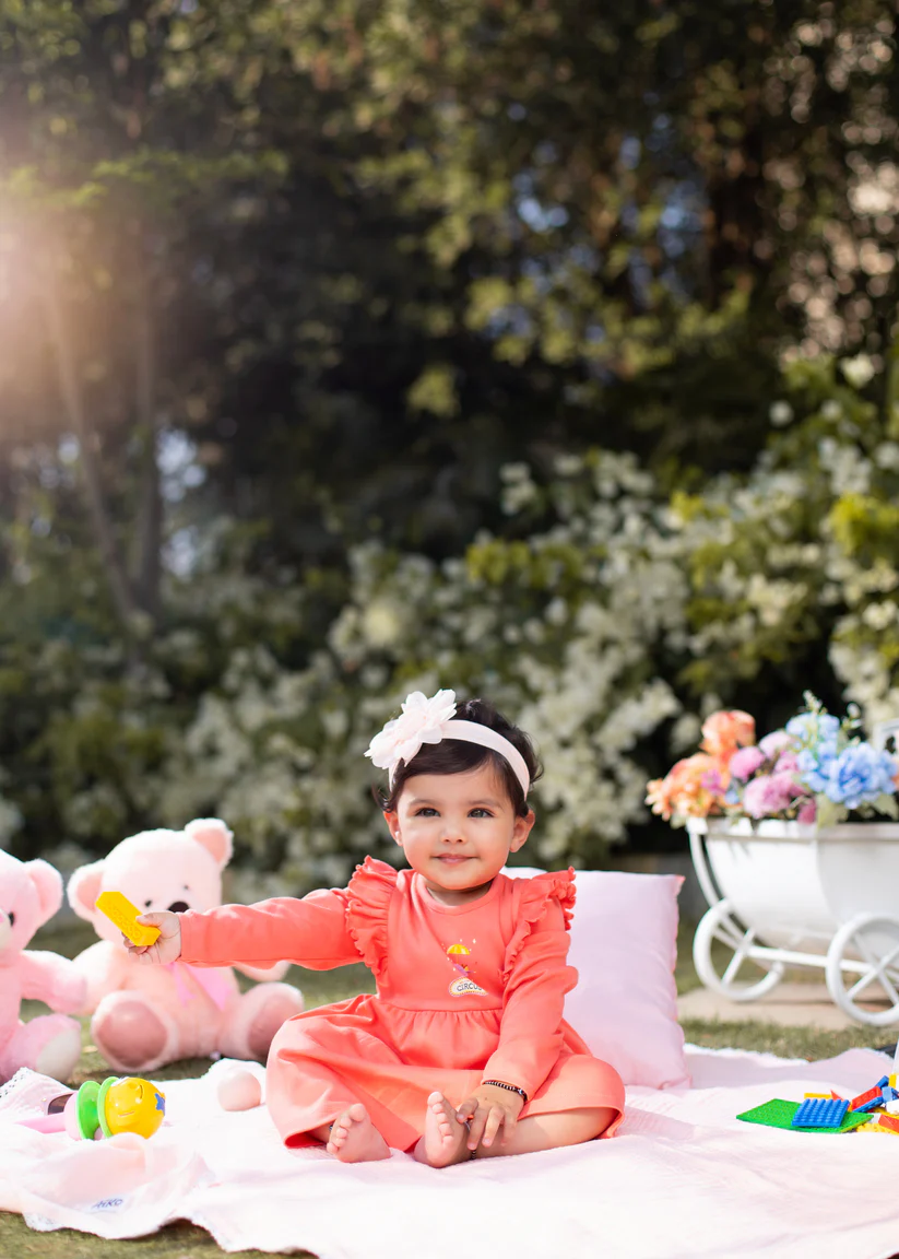 Welcome to the Circus Long Sleeved Frill Dress